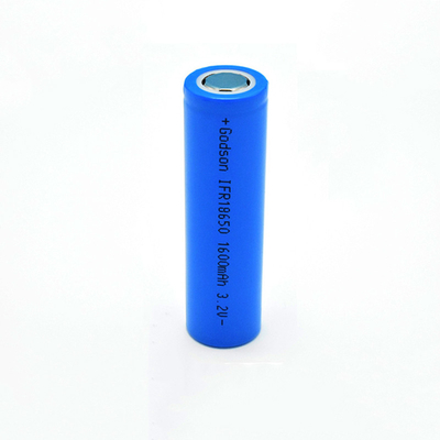 Безопасная батарея 0.1C IFR 18650 OEM 12V LiFePO4 3,2 v 3C 1600mA