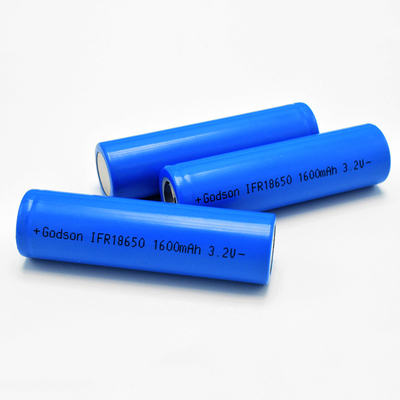 Безопасная батарея 0.1C IFR 18650 OEM 12V LiFePO4 3,2 v 3C 1600mA