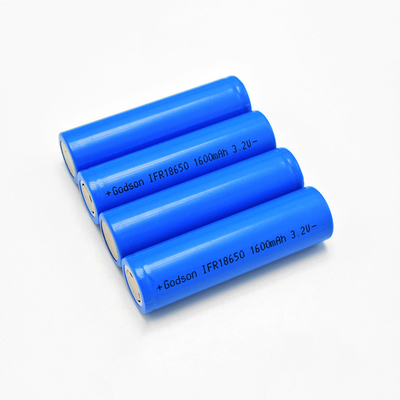 Безопасная батарея 0.1C IFR 18650 OEM 12V LiFePO4 3,2 v 3C 1600mA