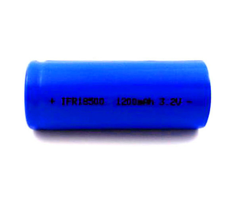 Цилиндрические клетки LiFePO4 выходят из светлого блока батарей 18500 3.2V 1200mAh