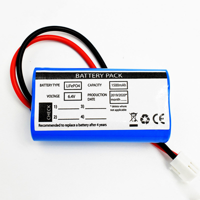 Перезаряжаемые 1500 сторона блока батарей LiFePO4 6.4V MAh - - бортовой тип