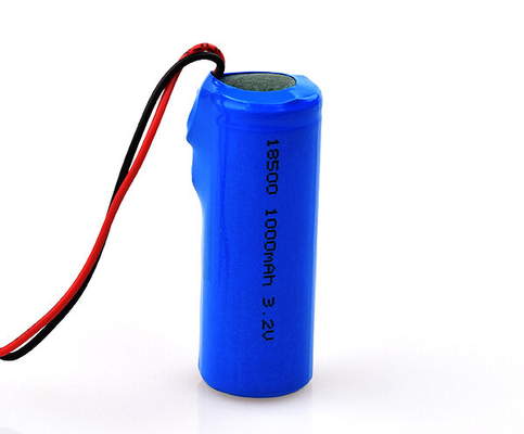 LiFePO4 Литийный батарейный сигнал экстренного выхода 18500 3.2V 1000mAh