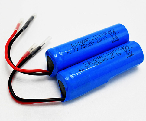 напряжение тока 3,7 ICR14500 батареи лития аварийного освещения 750mAh непахучее