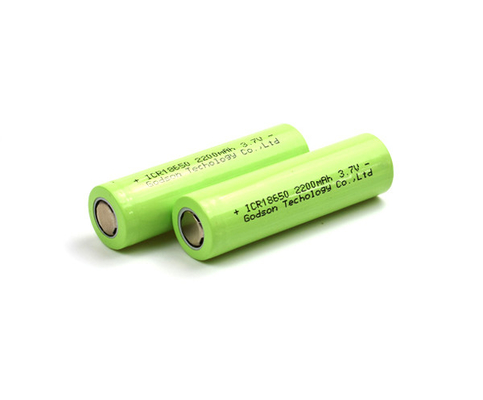 перезаряжаемые ион лития батарей ICR18650 3.7V утюга лития 2200mAh