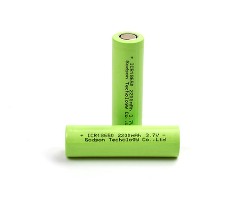 батарея ICR18650 3.7V аварийного освещения литий-ионного аккумулятора 2200mAh