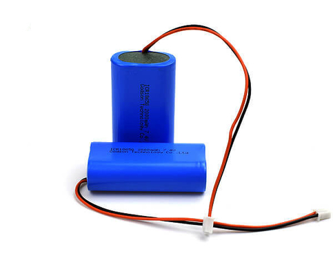 Пакет утюга лития перезаряжаемые батареи v 2000mah окружающей среды дружелюбный 7,4