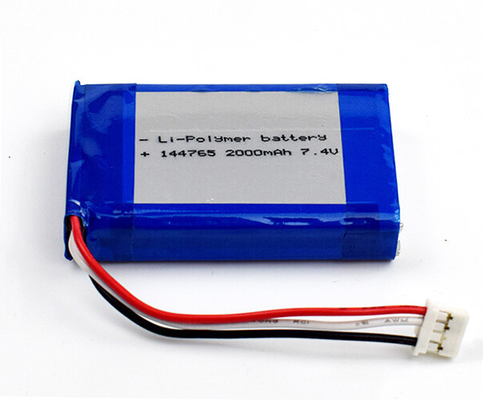 Батарея 144765 2000mAh 7.4V полимера лития для запасного освещения