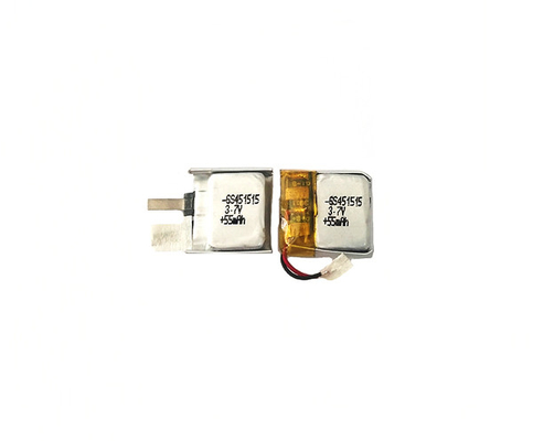 Батарея 55mAh полимера лития 451515 3,7 вольта с хорошей безопасностью