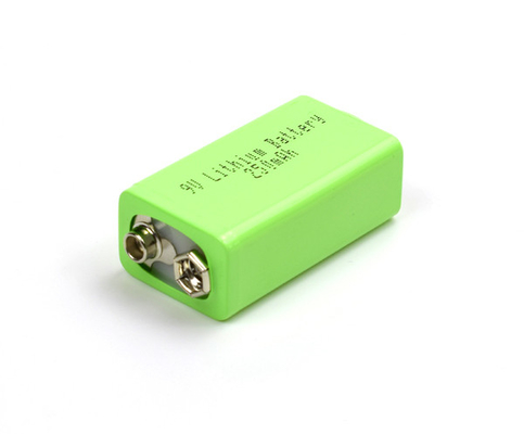 Температура батареи лития запасного освещения 9V 250mAh низкая с USB