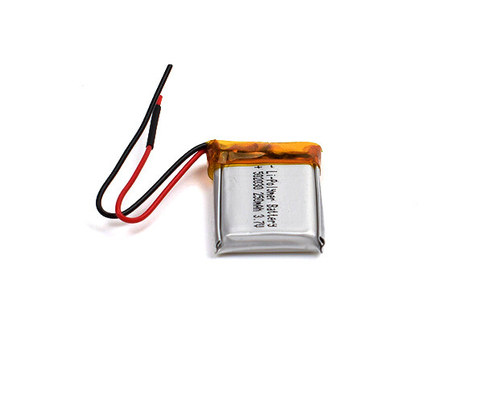 батарея 502030 250mAh полимера лития 3.7Volt для запасного освещения