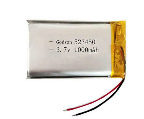 18g 3,7 полимер 523450 лития батареи вольта 1000mAh для запасного освещения