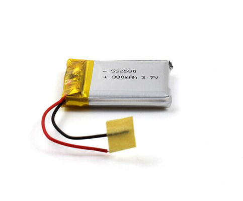 клетка батареи 380mAh полимера лития 3.7V для аварийных освещений