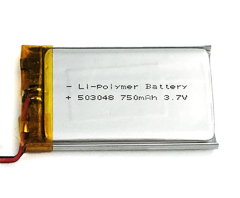 Батареи батареи 3.7V Lipo полимера 750mAh лития со стабилизированным представлением