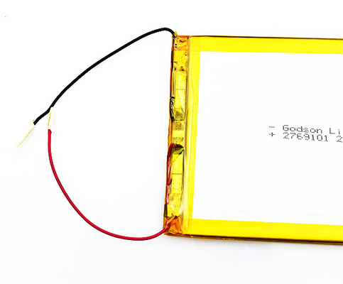 2769101 клетка полимера аварийного освещения 2400mAh 3.7V литий-ионного аккумулятора