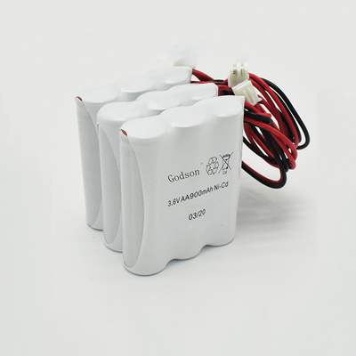 Куртка PVC NiCd замены батареи знака аварийного выхода AA900mAh 3.6V