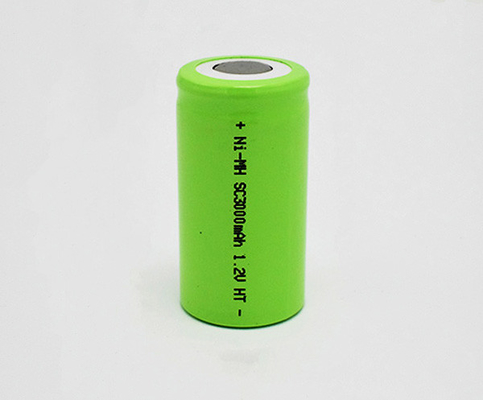 Клетки HT блока батарей SC3000mAh 1.2V света выхода Ni MH 4 лет жизни