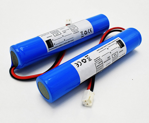 Батареи света аварийного выхода лития Lifepo4 18650 6.4V 3000mAh