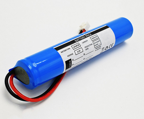 Батареи света аварийного выхода лития Lifepo4 18650 6.4V 3000mAh