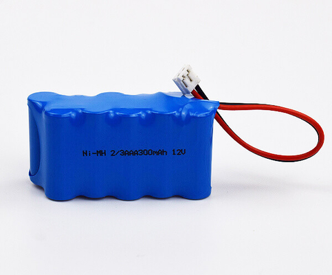 Высокотемпературный Ni MH 2 3AAA 300mAh 12V блока батарей света выхода