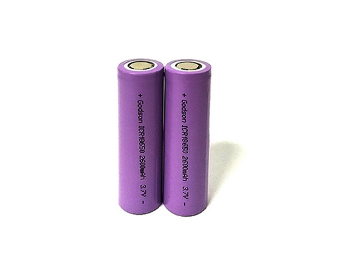 цикл батареи лития ICR18650 аварийного освещения 2600mAh 3.7V 2000 раз