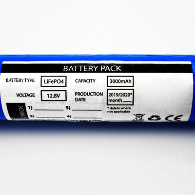 LiFePO4 26650 перезаряжаемые батарея 3000mAh 12.8V для аварийных освещений