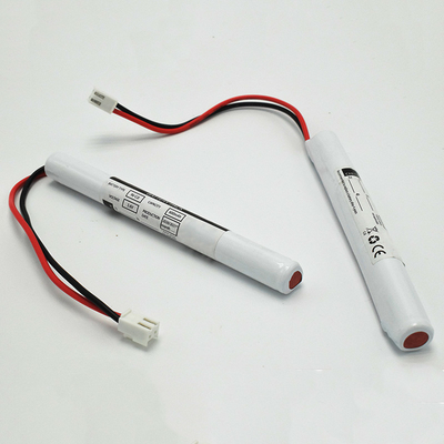 Блок батарей NiCd батареи знака аварийного выхода AA600mah 3.6v перезаряжаемые