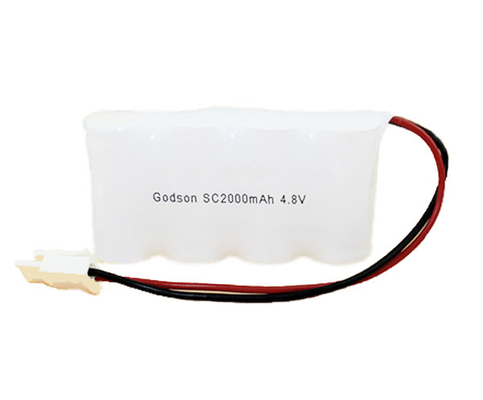 Сторона - - бортовые батареи света аварийного выхода пакует 4,8 v SC2000mAh NiCd 36g