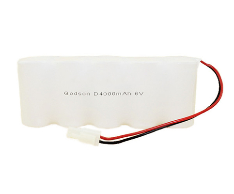 6,0 v никелькадмиевая перезаряжаемые батарея D4000mAh батарея света выхода 6 вольт