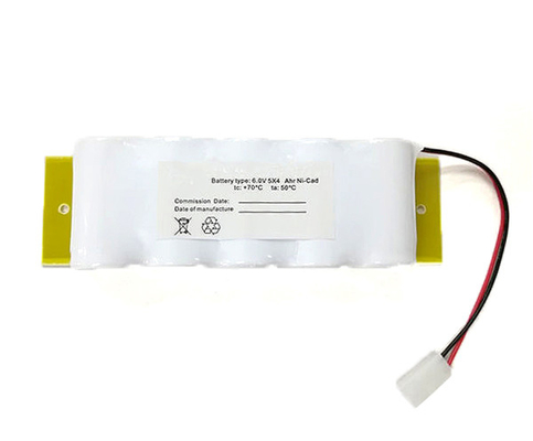 Блок батарей NiCd D4000mAh 6V света выхода запасного освещения